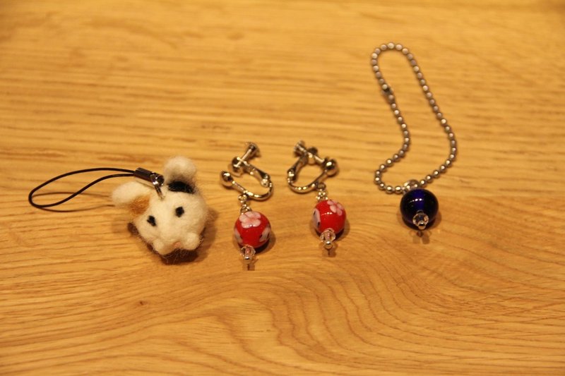 浅草 とんぼ玉 羊毛フェルト 17 せいじ Note