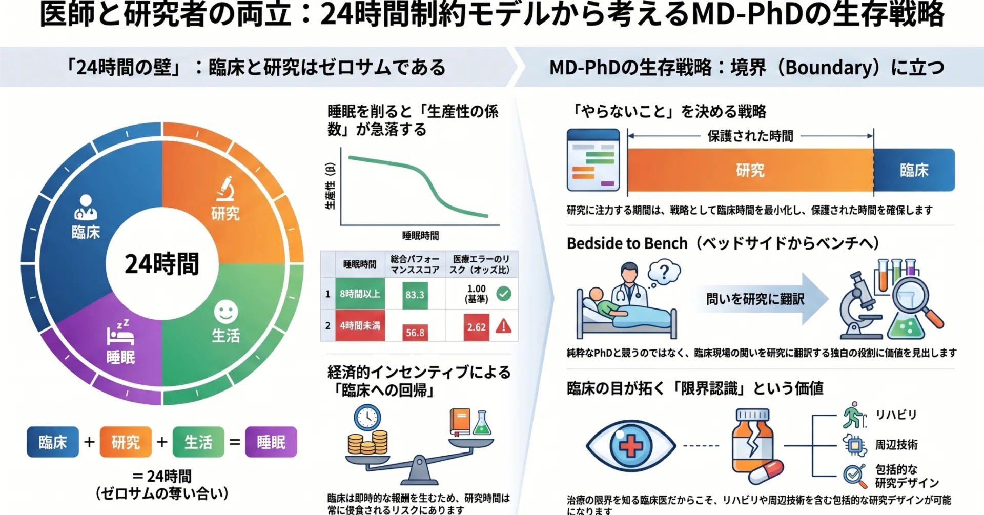 私見】医師がアカデミアを経験することの意味を考えてみた｜吉岡 貴史