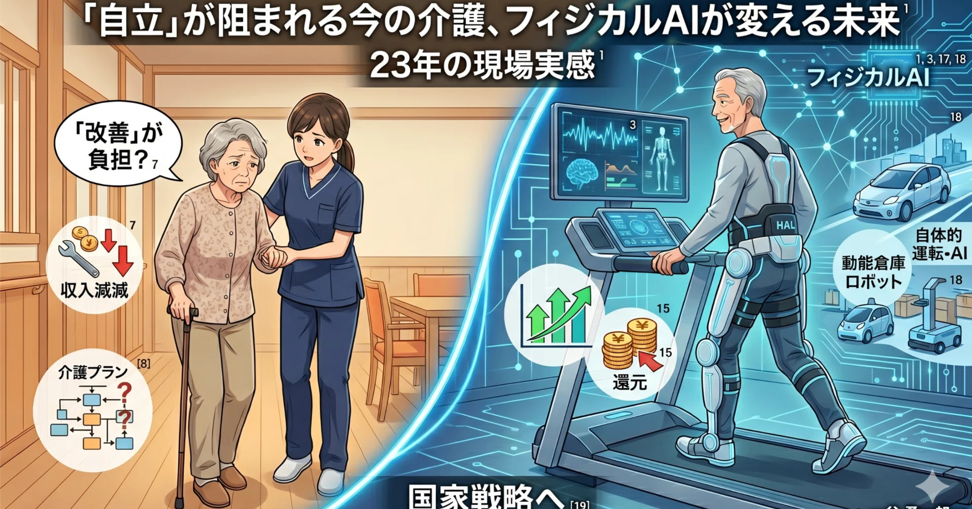 23年の現場実感】なぜ今の介護保険制度では「自立」が阻まれるのか