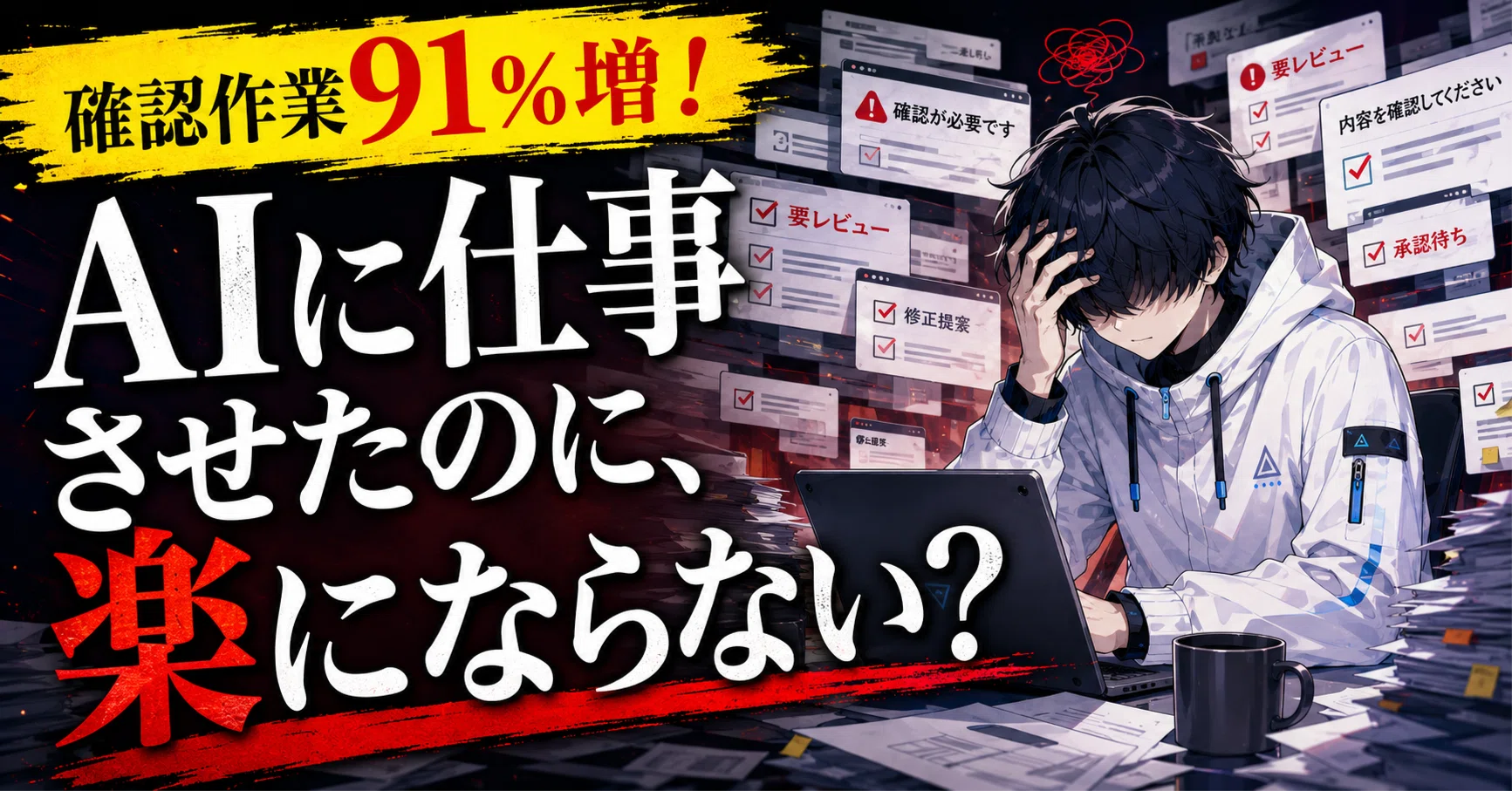 AIに仕事をさせて「確認作業」に殺されるようになった人へ｜ToAru.｜私 