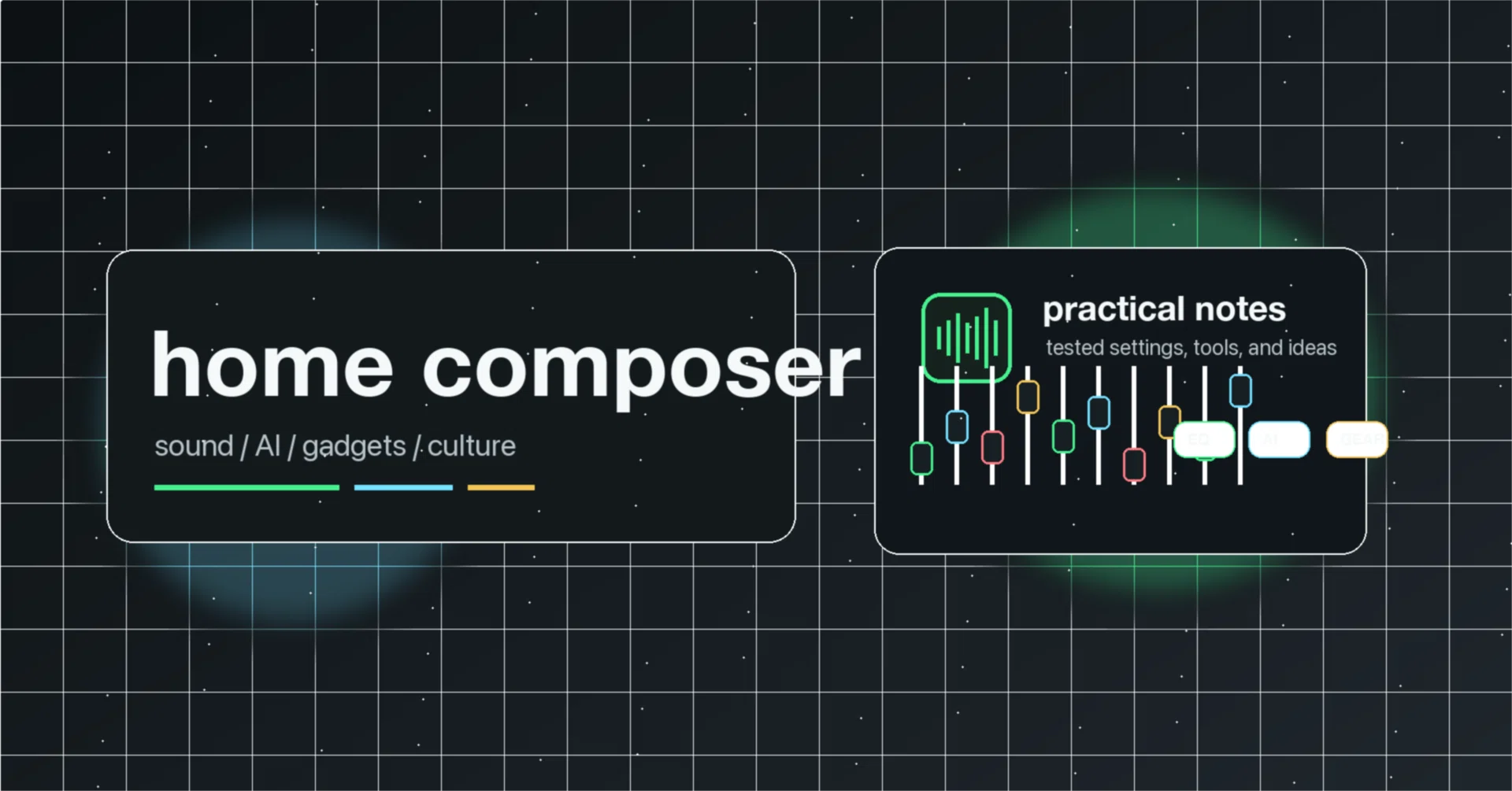 home composer｜note