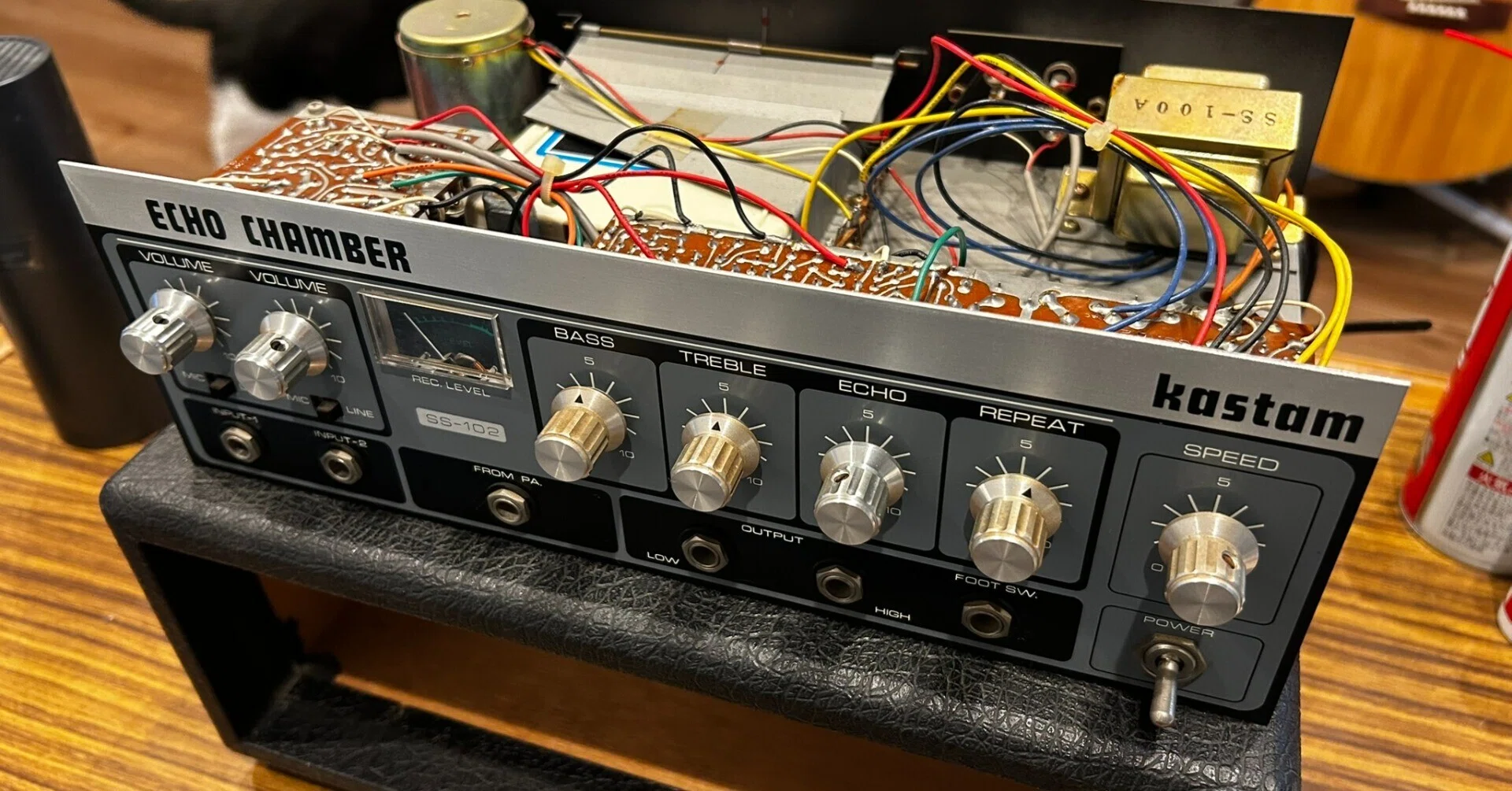 Kastam ECHO CHAMBER SS-102テープエコー Kastam SS-102｜テープエコー｜KEN OGATA