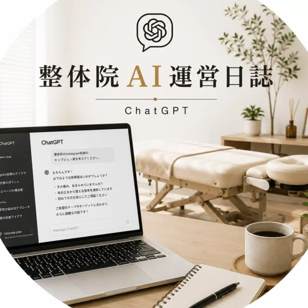 新小岩駅前整体院とChatGPT