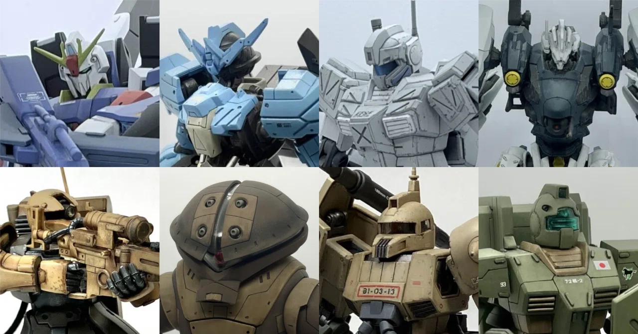 2025年に作ったプラモ(主にガンプラ)集｜もっさん@技法探求モデラー