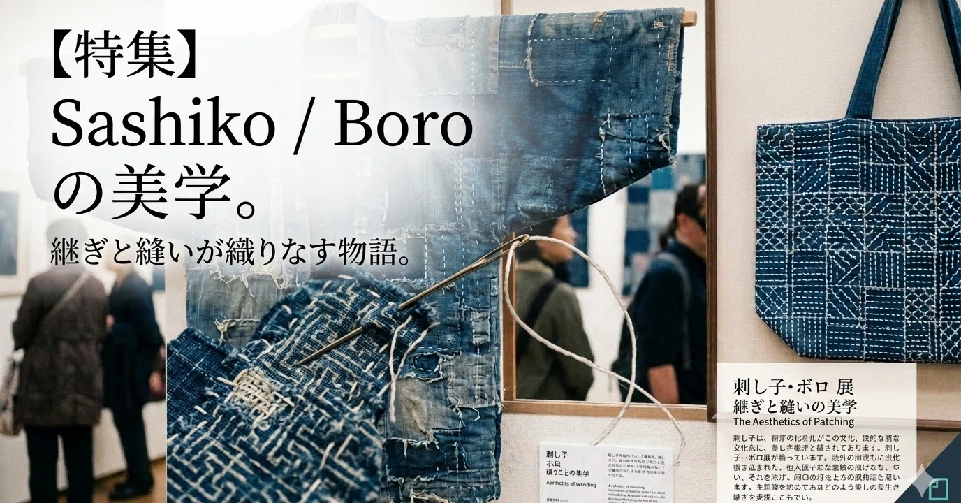 🧶maakoです。刺し子/ボロ 展覧会について🧶｜maako