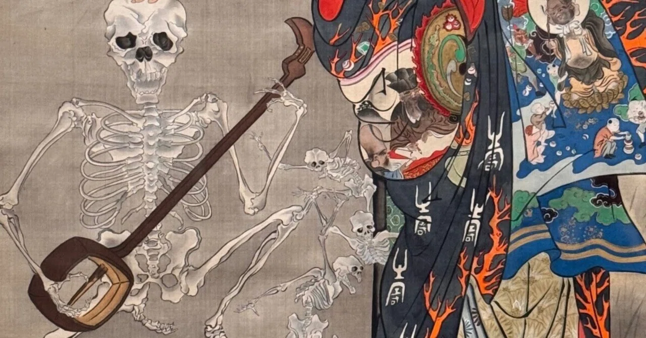 サントリー美術館で河鍋暁斎☠️妖怪王に俺はなる！｜しかのじょう