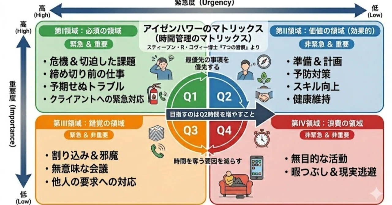 7つの習慣」の教えをGoogle Todoリストで実践する！脱・追われるだけの
