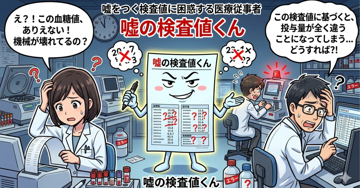 検査値が嘘をつく瞬間 15選｜メザシ@多職種連携（薬剤師×臨床検査技師）