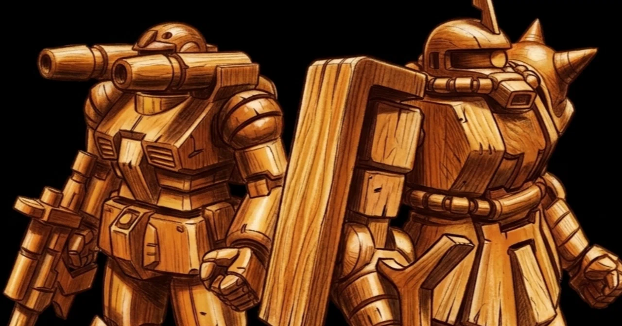 ガンプラで木彫りのフィギュア製作 ザク完成までの道のり（5）最終回
