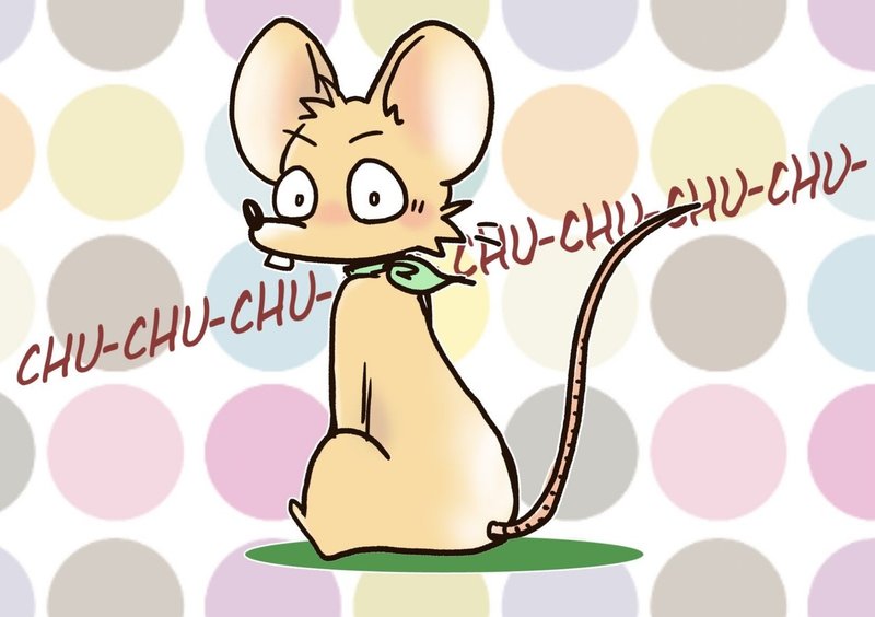 初めて描いたねずみキャラ たきの みお Note