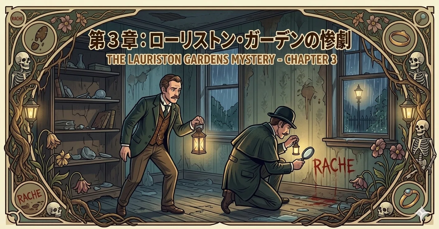 レベル別多読】シャーロック・ホームズ『緋色の研究』編【Chapter III