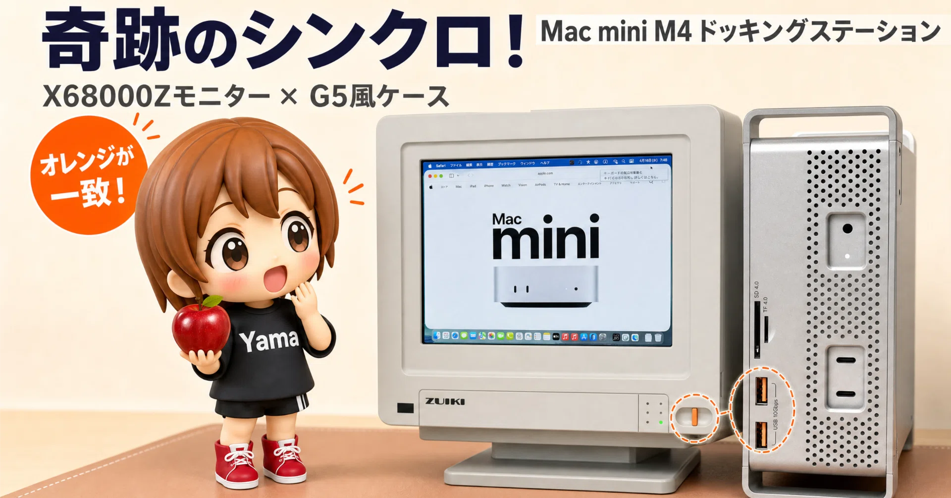 A Miraculous Sync! The Perfect Combination of a Power Mac G5-Style