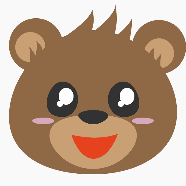 簡単なクマの顔イラストの描き方 雑貨番号2 スマホケース制作 Note 簡単なクマの顔イラストの描き方 雑貨番号2 スマホケース制作 Note