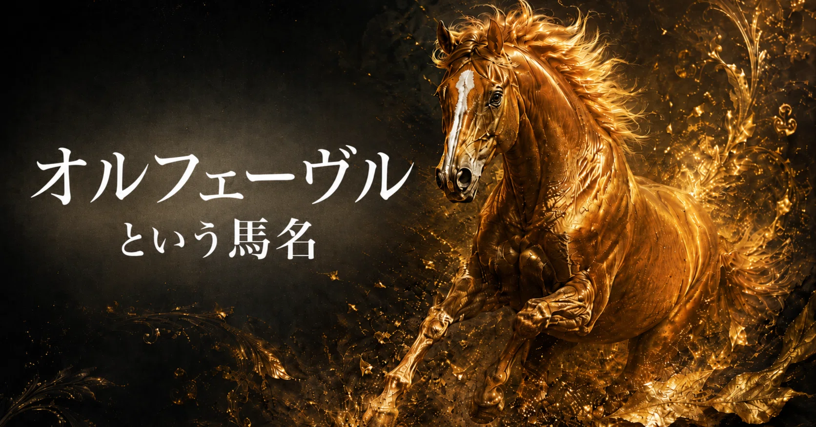 オルフェーヴル ― 金細工職人という名で走った、黄金の暴君｜大中小