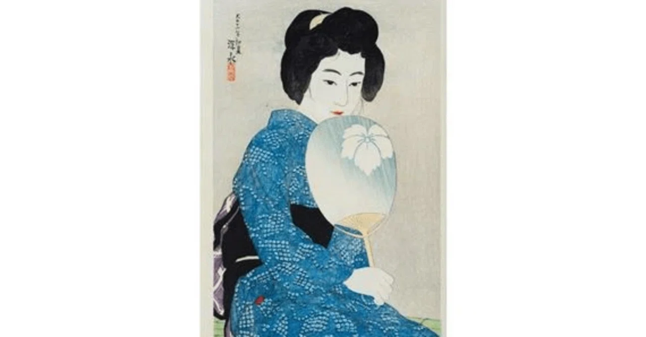 美品 掛け軸 伊東深水筆「銀河祭り」七夕図 美人画 名画 伊東深水とはどんな画家か｜近代美人画を代表する名匠と作品価値｜井浦