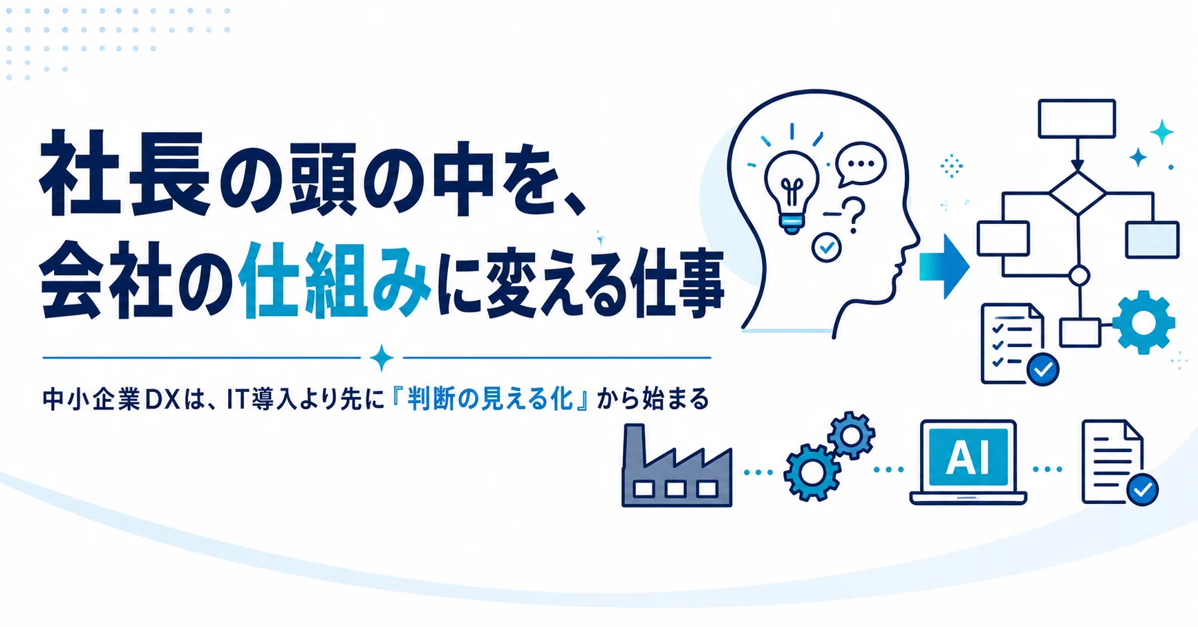 社長の頭の中を、会社の仕組みに変える仕事｜Lumi Spark