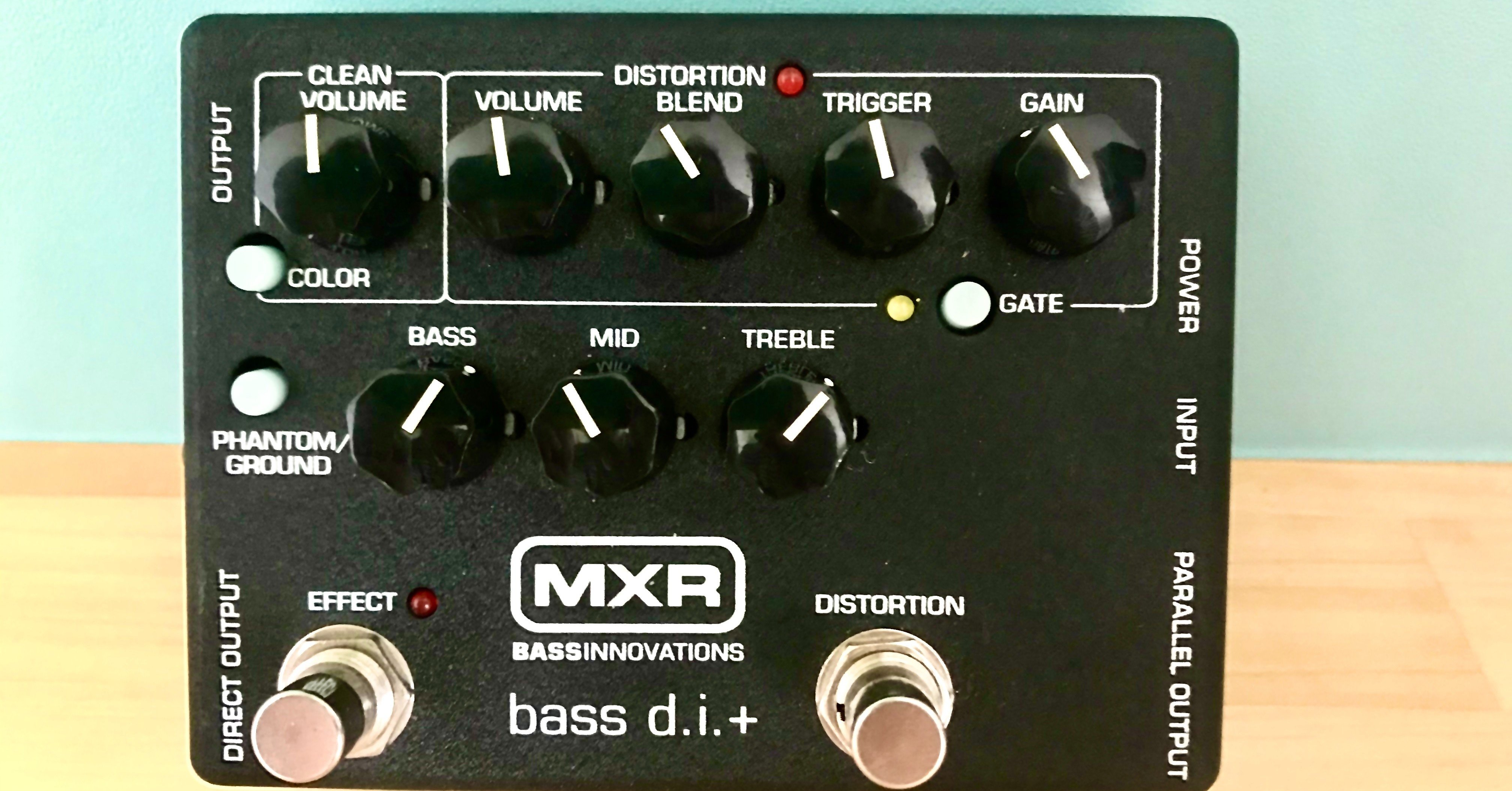 ベースのエフェクター「MXR bass d.i.+」使い方｜藤本真也