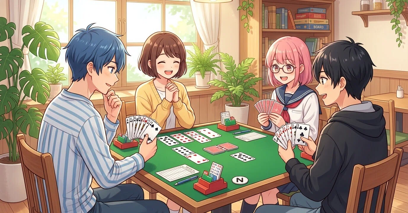 トランプを使ったゲーム／コントラクトブリッジという沈黙の情報戦 