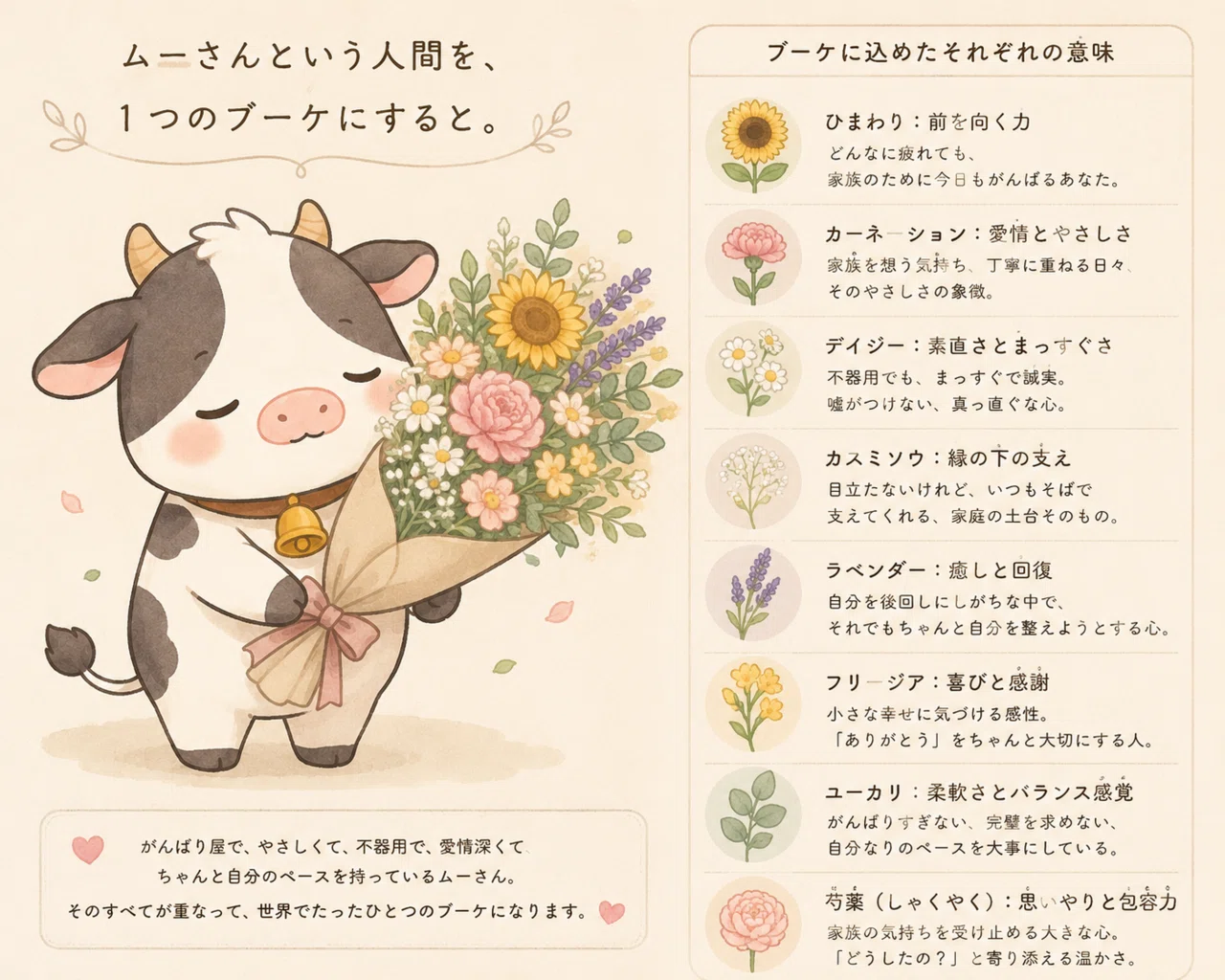 ムーさんと節目。｜ムーさん