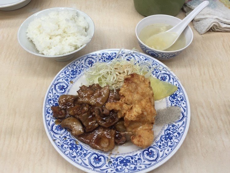 豚生姜焼き定食640円 #ひるめしにっき 