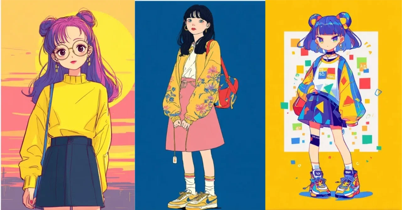 Midjourneyのv7モデル・Niji7モデルのアニメ風Srefコード10選｜Makari