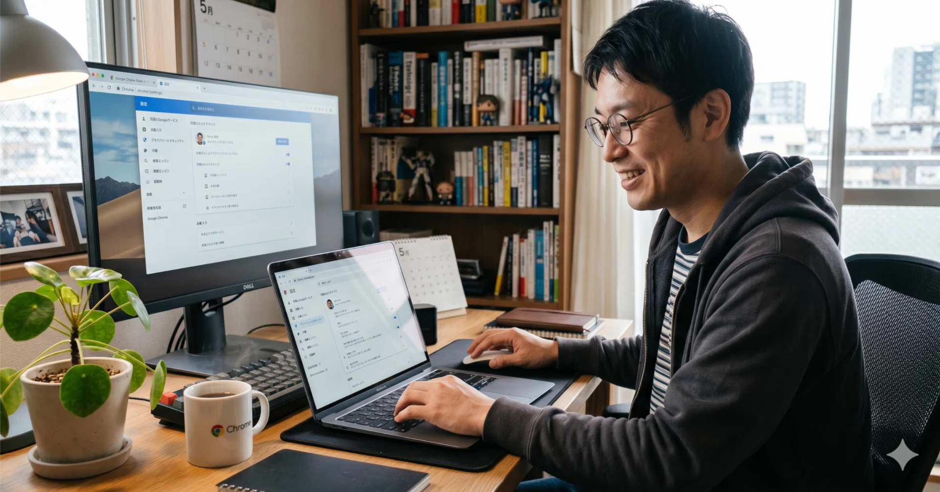 Google Chromeのタブは横に配置しよう｜金森俊亮＠公認会計士・税理士