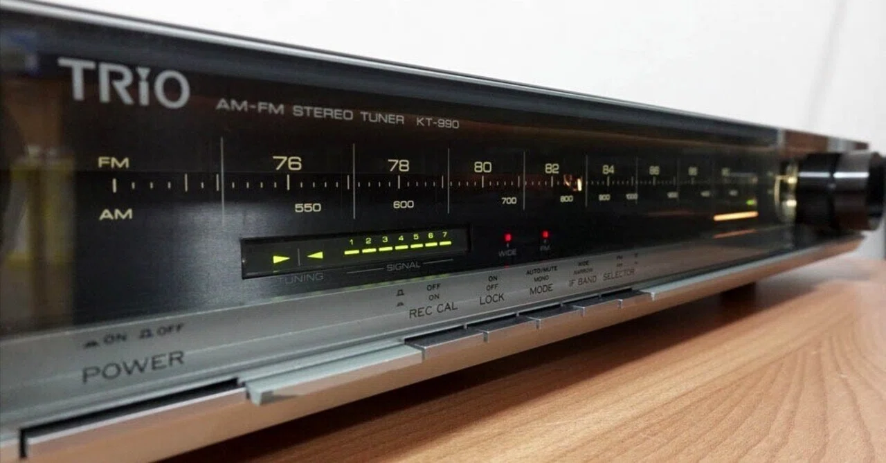 【中古_清掃・調整_照明LED化済み】FM/AMチューナ TRIO KT-990 TRiO KT-990 修理調整記録16｜BLUESS Laboratory