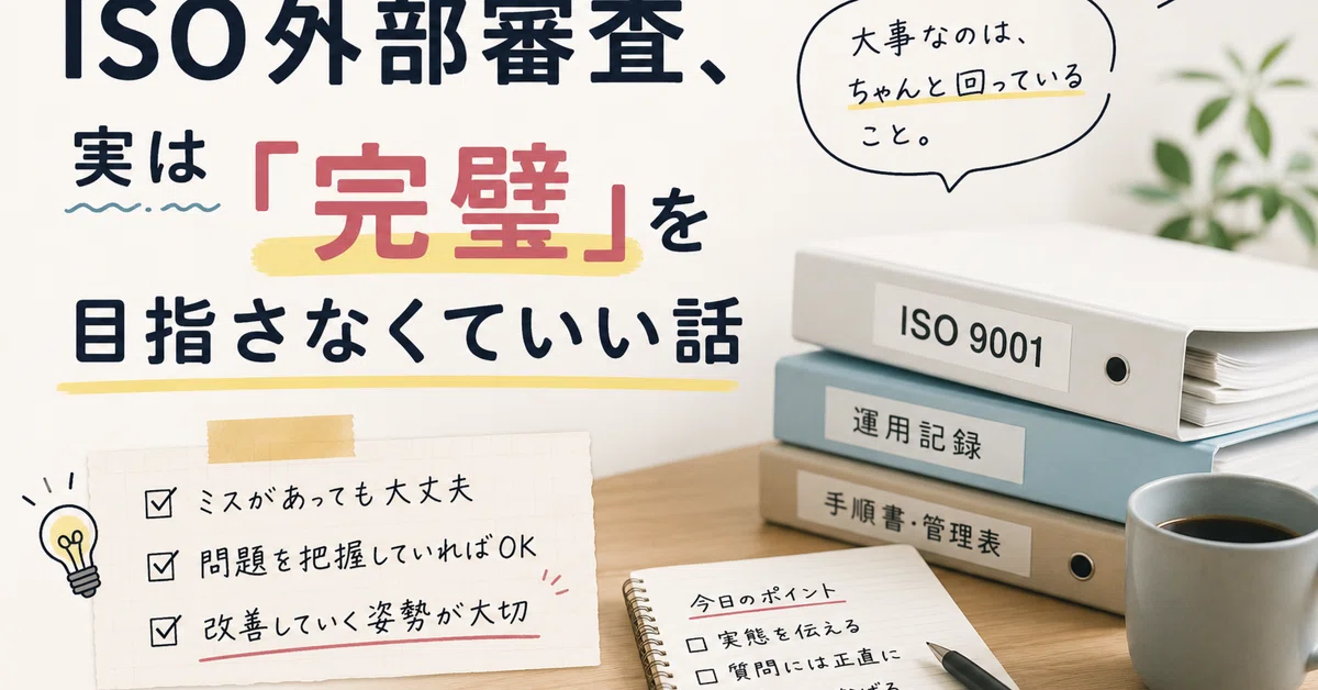 ISO External Audits: The Truth About Why You Don't Need to Aim for ...