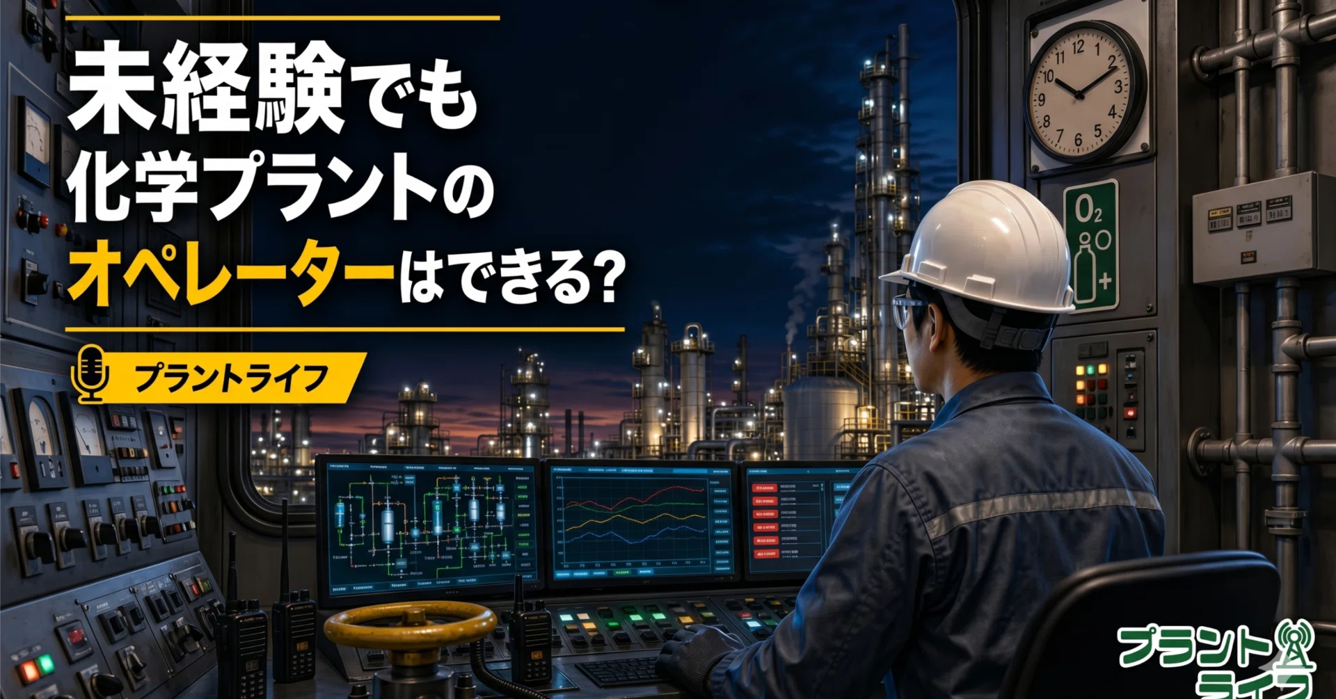 93 未経験でも化学プラントのオペレーターはできる？？｜かねまる@化学