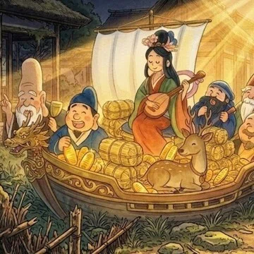 七福神シリーズ4 赤鼻姫の祈紙｜こごみ｜note