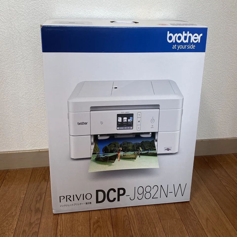 ブラザー プリンター A4インクジェット複合機 DCP-J987N-W (ホワイト