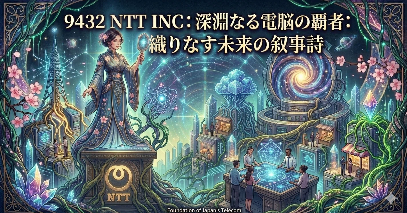 わた様 9432 NTT INC：深淵なる電脳の覇者：NTTが織りなす未来の叙事詩｜Nanc