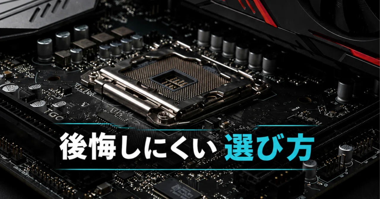 CPUとGPUだけ見ていませんか？BTO選びで意外と大事な“マザーボードの話