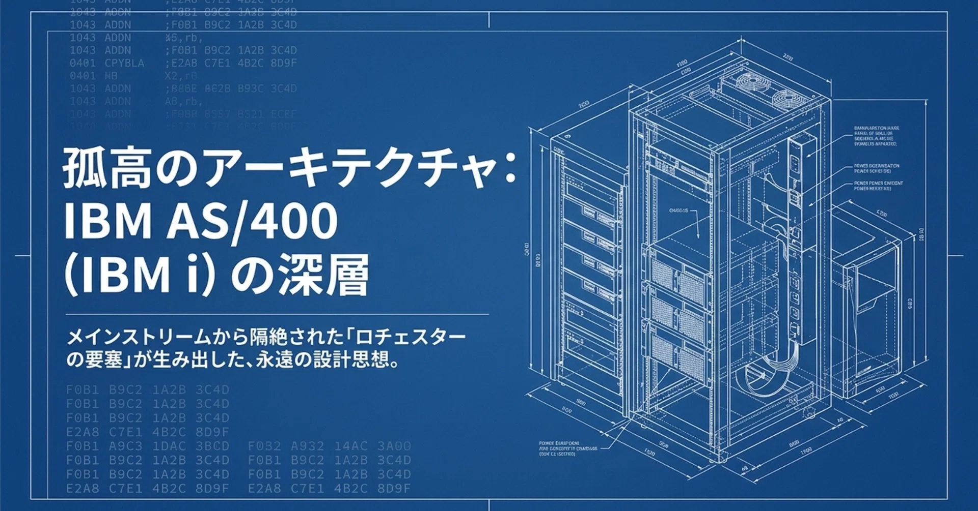 AS/400(IBMi)のアーキテクチャの話｜IDELIB