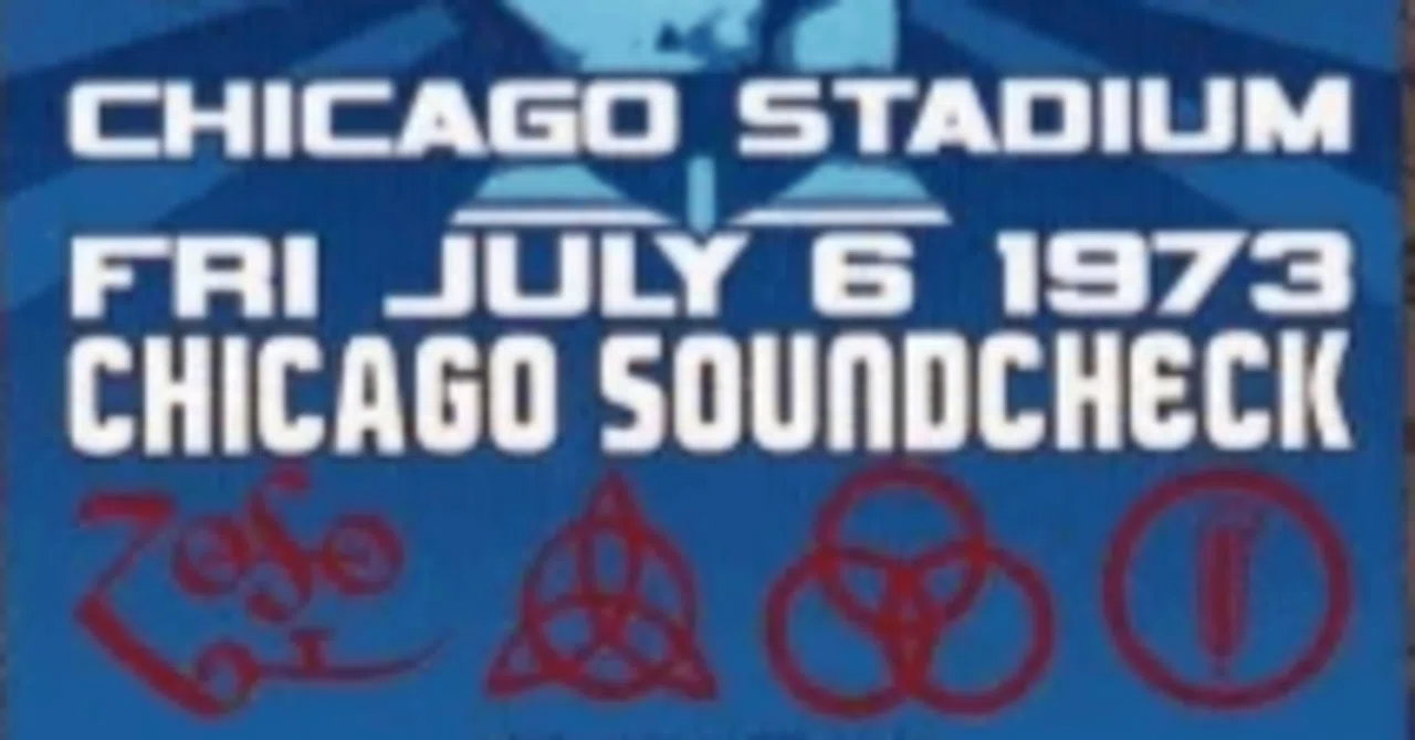 SoundCheck at Chicago Stadium (1973) / Led Zeppelin ｜Sora-Nagiko
