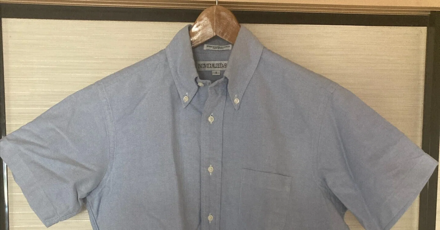 INDIVIDUALIZED SHIRTS 半袖ボタンダウンシャツレビュー｜アメリカ製 