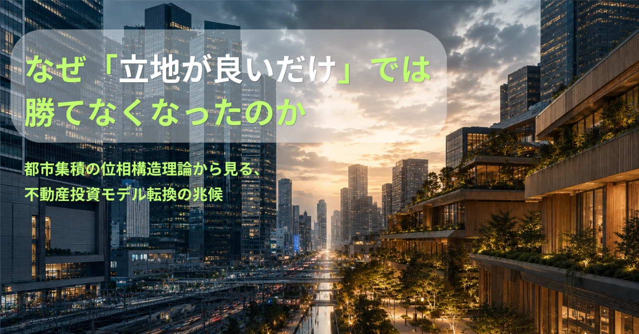 不動産投資の転換点「立地が良いだけ」では勝てない— ESG・木造化時代
