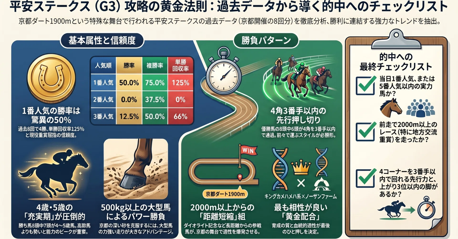 平安ステークスの傾向｜あら