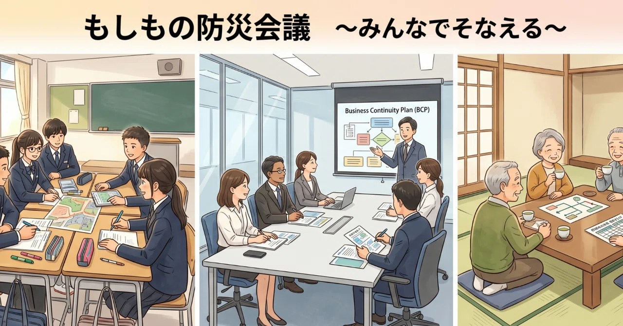 防災に、30分だけ時間を使ってみませんか？ 防災士が地図を見ながら“もしも”を話すWeb教材を作りました｜MasaakiTaguchi