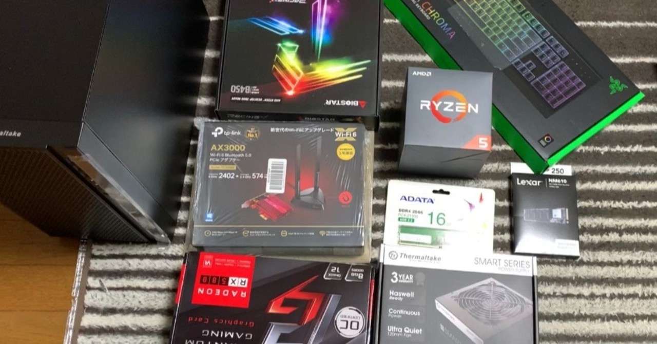 息子と作る自作pc Tukasa Note