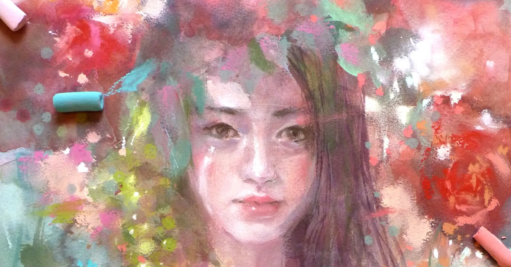 魔法の混合技法！水彩とパステルの融合｜vasenoir 村田 旭｜note