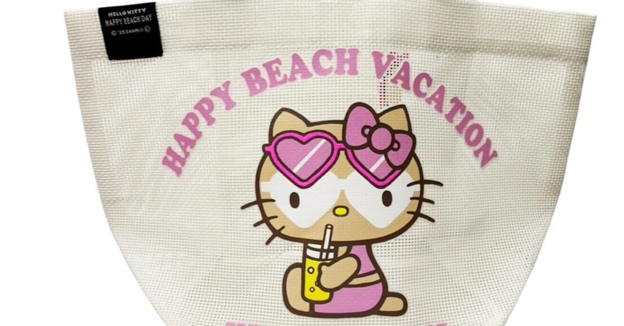日焼けしちゃったキティちゃん沖縄おみやげ国際通り 東宝堂｜沖縄