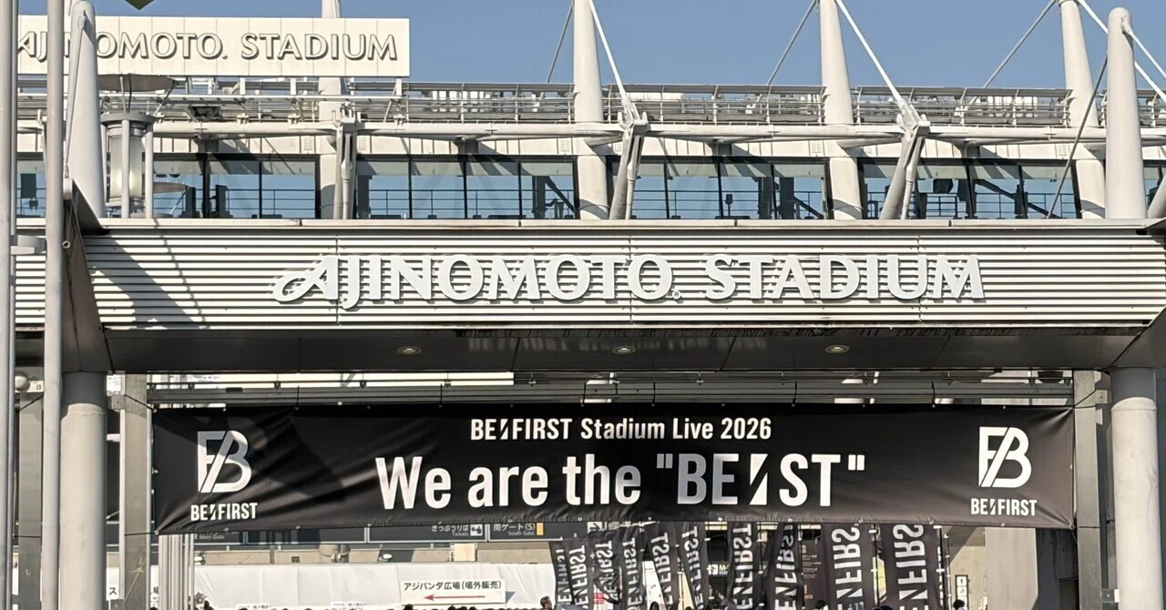 BE:FIRST Stadium Live 2026We are the 