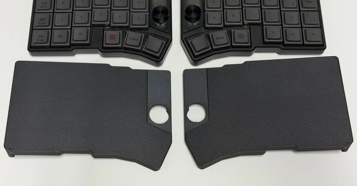 Cornix LP向けにオリジナルのキーボードカバーを作ってみました