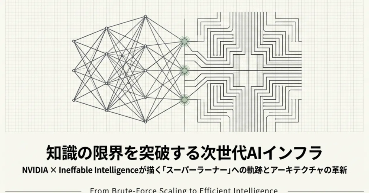 NVIDIA公式ブログ「NVIDIA, Ineffable Intelligence Team Up to Build the Future ...