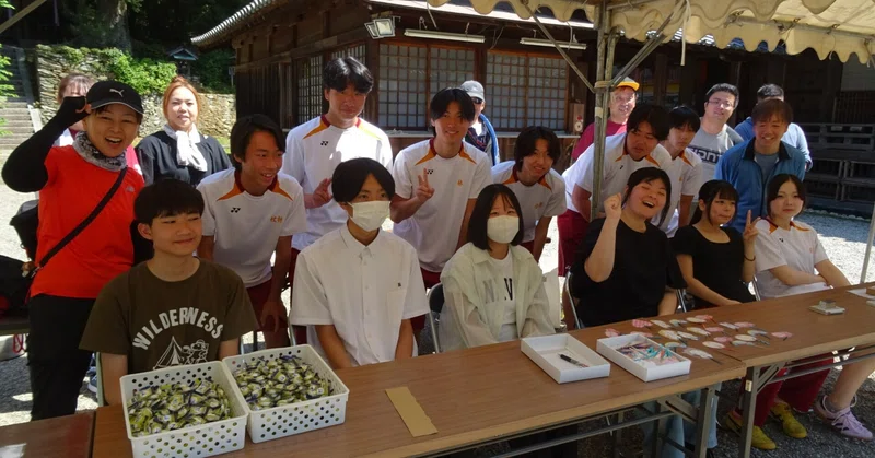 【海南大成】きのくに海南歩っとウォークでボランティア参加