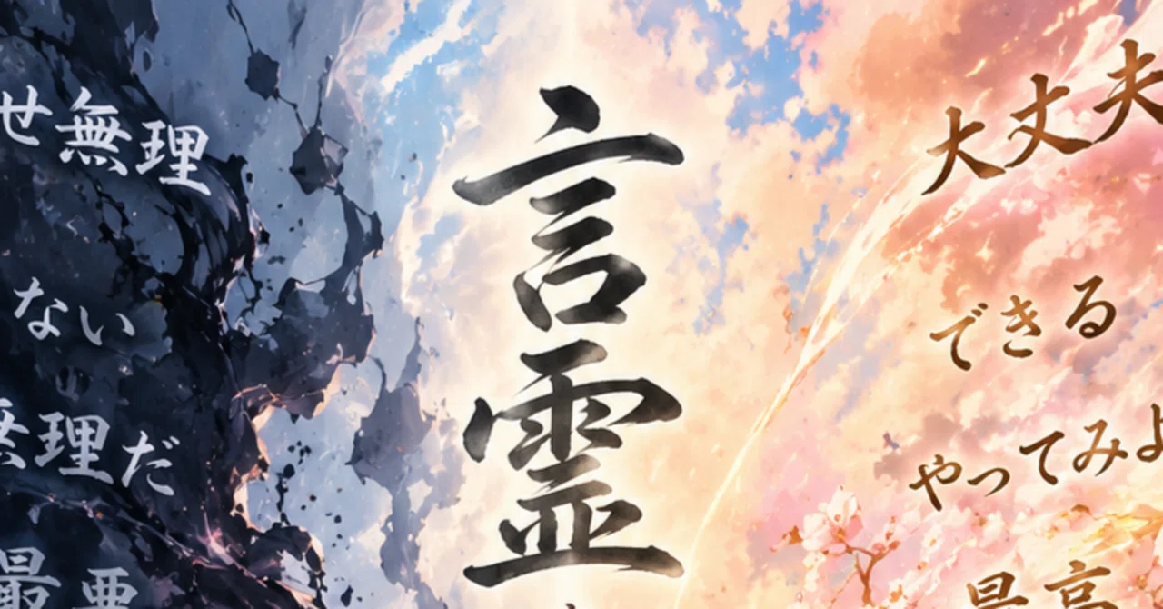 言霊を信じる。。。｜うのし。