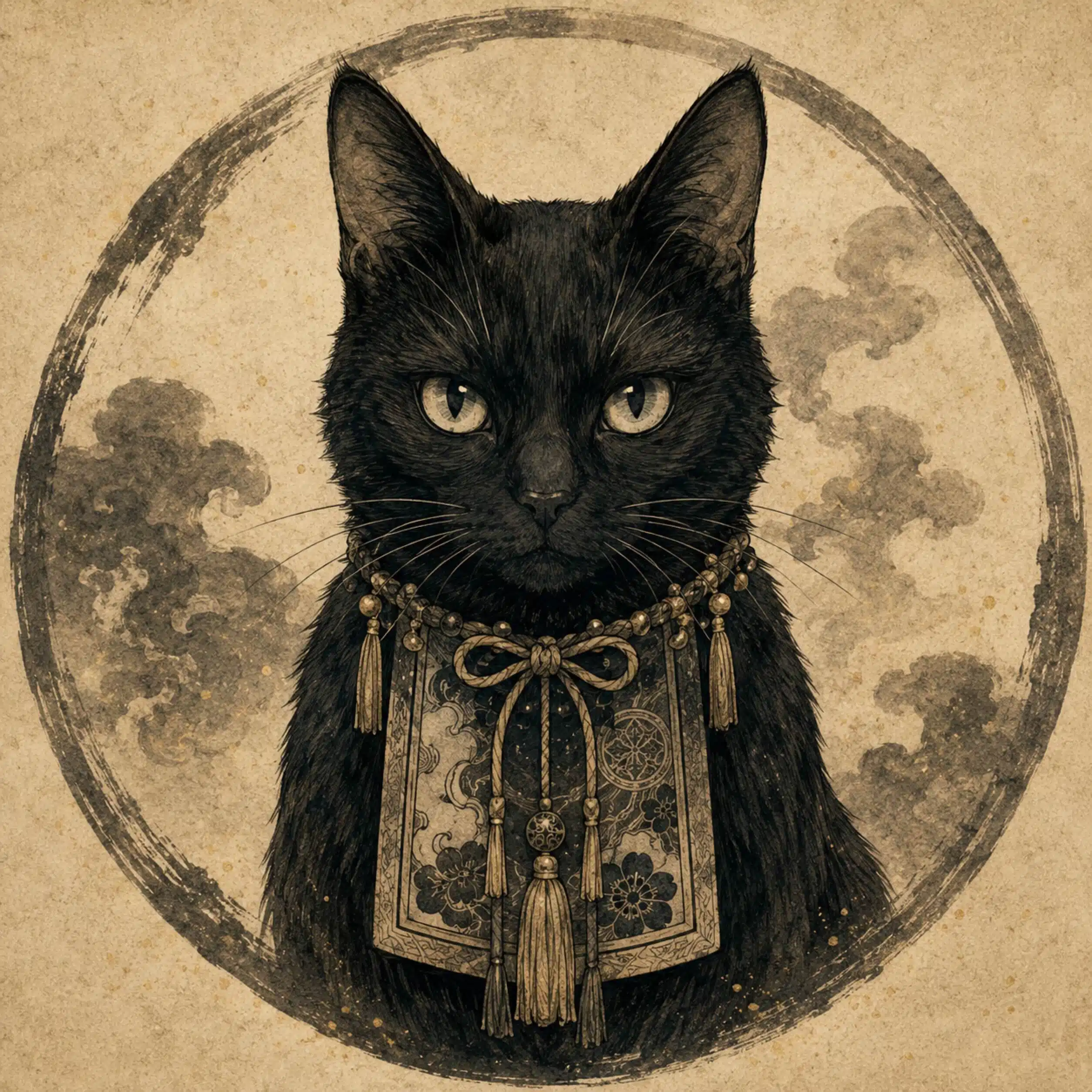 黒猫のお万の口伝