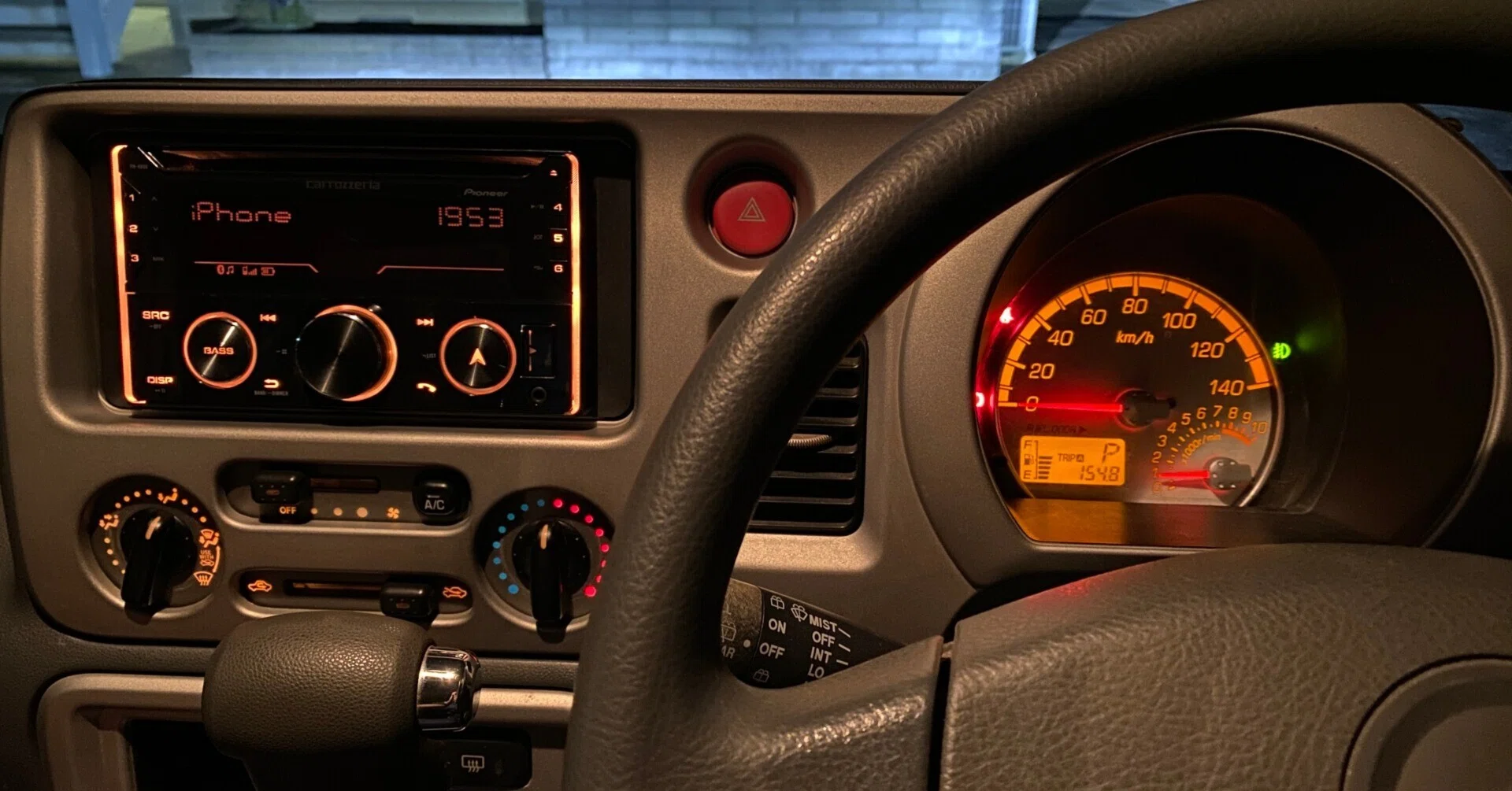 S320G アトレー： オーディオ交換 carrozzeria FH-4600 ｜Weekend