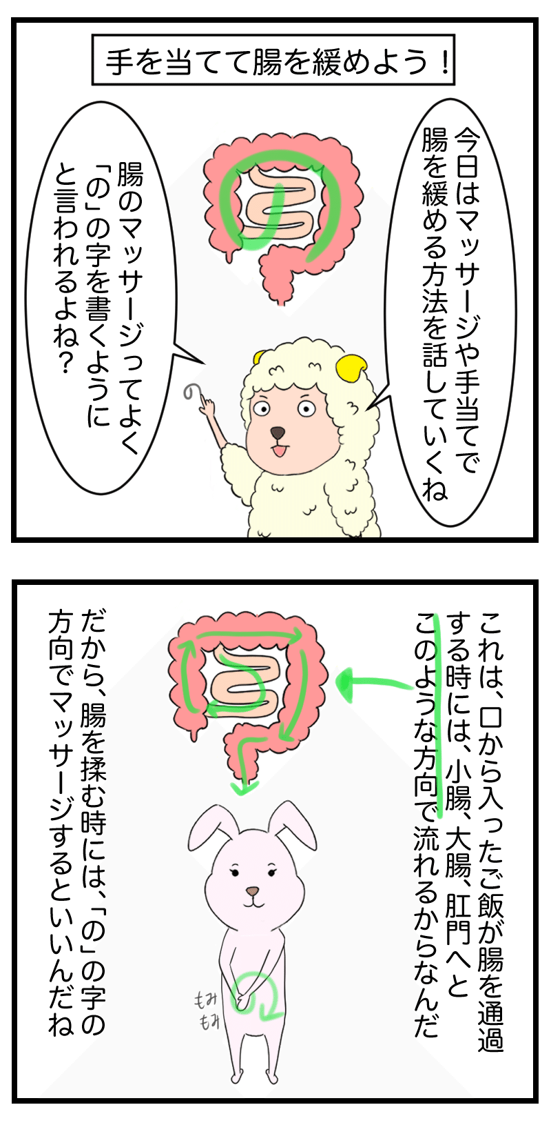 腸マッサージ1w